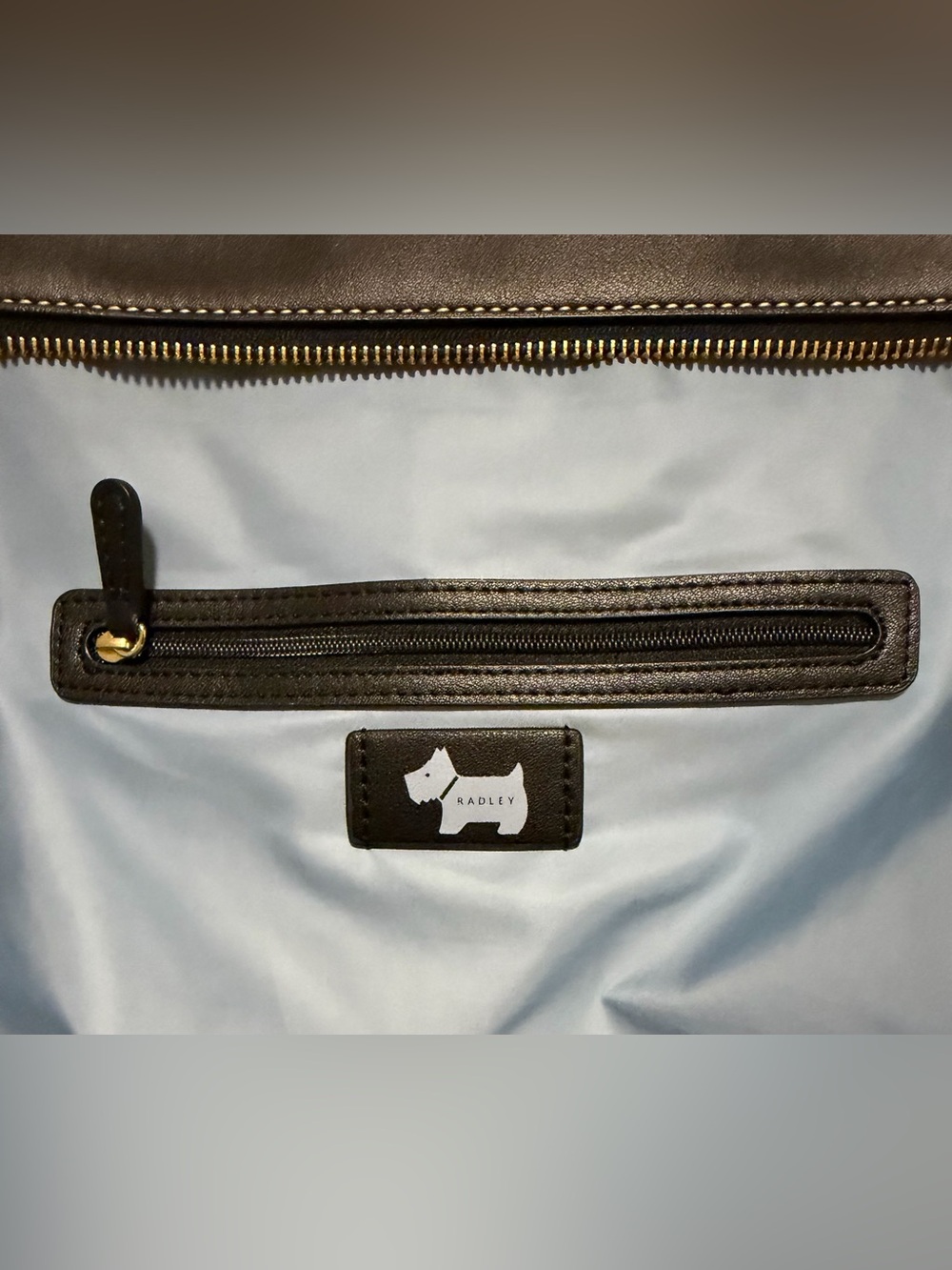 RADLEY LONDON Black & Cream Floral-Print Crossbody Bag - Picture 8 of 13